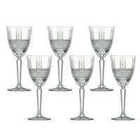 Brilliant Collection Wine Set of 6 By Lorren Home Trends