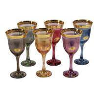 Wine Goblets Set of 6 Multicolor-Corona