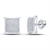 1/2CT-DIA MICRO-PAVE EARRING