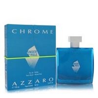 Chrome Under The Pole Eau De Toilette Spray (Alcohol Free) By Azzaro 3.4 oz Eau De Toilette Spray