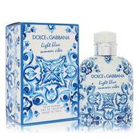 Light Blue Summer Vibes Eau De Toilette Spray By Dolce &amp; Gabbana 4.2 oz Eau De Toilette Spray