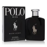 Polo Black Eau De Toilette Spray By Ralph Lauren 4.2 oz Eau De Toilette Spray