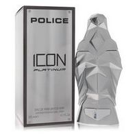 Police Icon Platinum Eau De Parfum Spray By Police Colognes 4.2 oz Eau De Parfum Spray