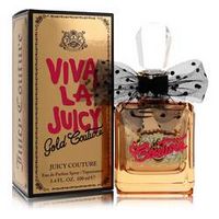 Viva La Juicy Gold Couture Eau De Parfum Spray By Juicy Couture 3.4 oz Eau De Parfum Spray