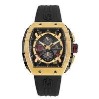 Maestro - Men%27S Giorgio Milano Black and Gold Watch