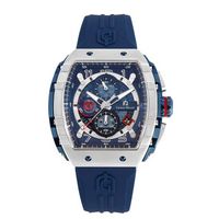 Maestro - Men%27S Giorgio Milano Blue and Silver Watch