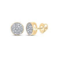 1/6CT-DIA EARRING