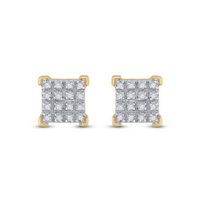 1/10CTW-DIA FASHION EARRING