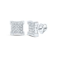 1/10CT-DIA EARRING