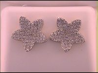 1/4CT-DIA MICRO-PAVE EARRING