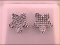 1/4CT-DIA MICRO-PAVE EARRING