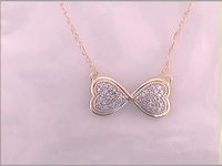 1/6CTW-DIA MICRO-PAVE NECKLACE