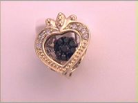 1/20CTW-DIA HEART PENDANT