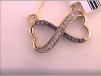 1/6CTW-DIA FASHION BROWN NECKLACE