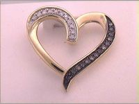 1/5CTW-DIA FASHION BROWN PENDANT