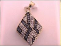 1/3CTW-DIA FASHION BROWN PENDANT