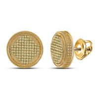 1/2CTW-DIA MICRO-PAVE EARRINGS