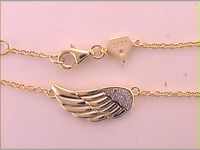 1/20CT-DIA ANGEL WING BRACELET