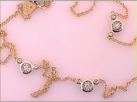 1/8CT-DIA Womens NECKLACE