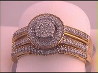 1/3CT-DIA FASHION BRIDAL SET