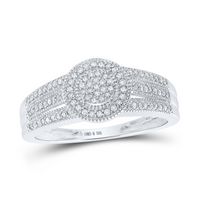 1/4CTW-DIA P1P2 MICRO-PAVE RING
