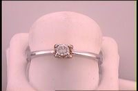 1/6CTW-DIA FASHION RING