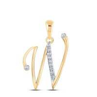 1/12CTW-DIA  &quot;&quot; W &quot;&quot; PENDANT