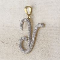 1/6CT-DIA P3 GIFT INITIAL &quot;Y&quot; PENDANT