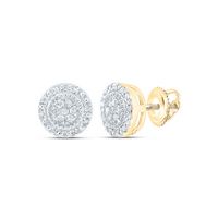 1/10CT-DIA P3 GIFT ROUND EARRING