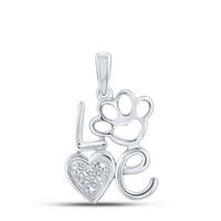 0.03CTW-DIA P2 GIFT HEART PENDANT