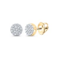 1/10CTW-DIA P1 GIFT ROUND EARRING