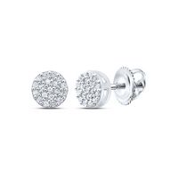 1/10CTW-DIA P1 GIFT ROUND EARRING