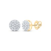 1/4CTW-DIA P1 GIFT ROUND EARRING