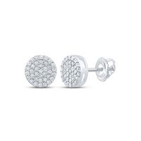 1/3CTW-DIA P1 GIFT ROUND EARRING