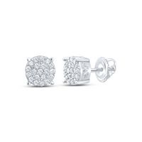1/5CTW-DIA P1 GIFT ROUND EARRING