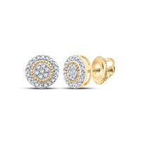 1/10CT-DIA P3 GIFT ROUND EARRING