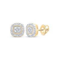 1/10CT-DIA P3 GIFT CUSHION EARRING
