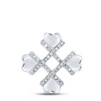 1/10CTW-DIA P1P2 GIFT HEART PENDANT