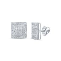 1/5CTW-DIA P3 GIFT SQUARE EARRING