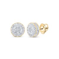 1/4CTW-DIA P3 GIFT ROUND EARRING