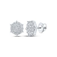 1/8CTW-DIA P3 GIFT ROUND EARRING