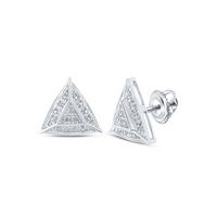 1/10CTW-DIA P3 GIFT TRIANGLE EARRING