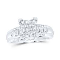 1/2CTW-DIA NK FASHION RING