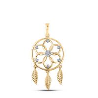 1/20CTW-DIA P2 GIFT ROUND PENDANT