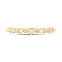 1/20CTW-DIA P1 GIFT HEART RING