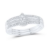 1/4CTW-DIA P1 GIFT BRIDAL SET