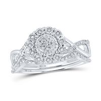 1/5CTW-DIA P1 GIFT BRIDAL SET