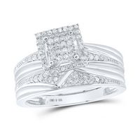 1/2CTW-DIA P1 MICRO PAVE GIFT TRIO SET