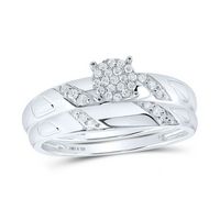 1/4CTW-DIA P1 MICRO PAVE GIFT TRIO SET