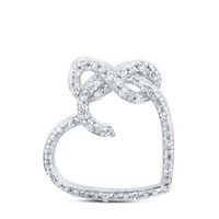 1/20CTW-DIA NK GIFT HEART PENDANT